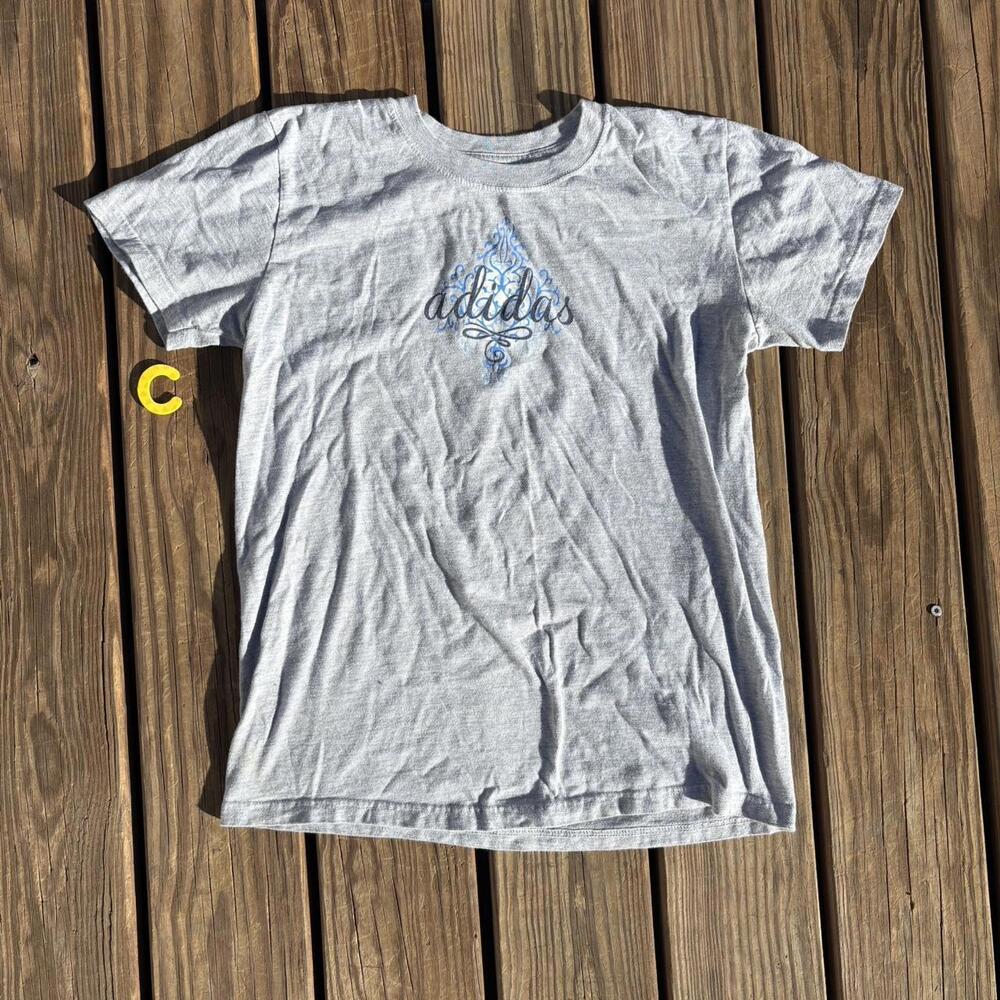 y2k adidas tee